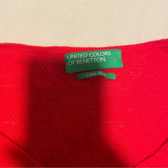 Vintage Red blouse from Europe - Picture 3 of 4